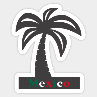 Palm Tree (Mexico Vacation), v4 Sticker